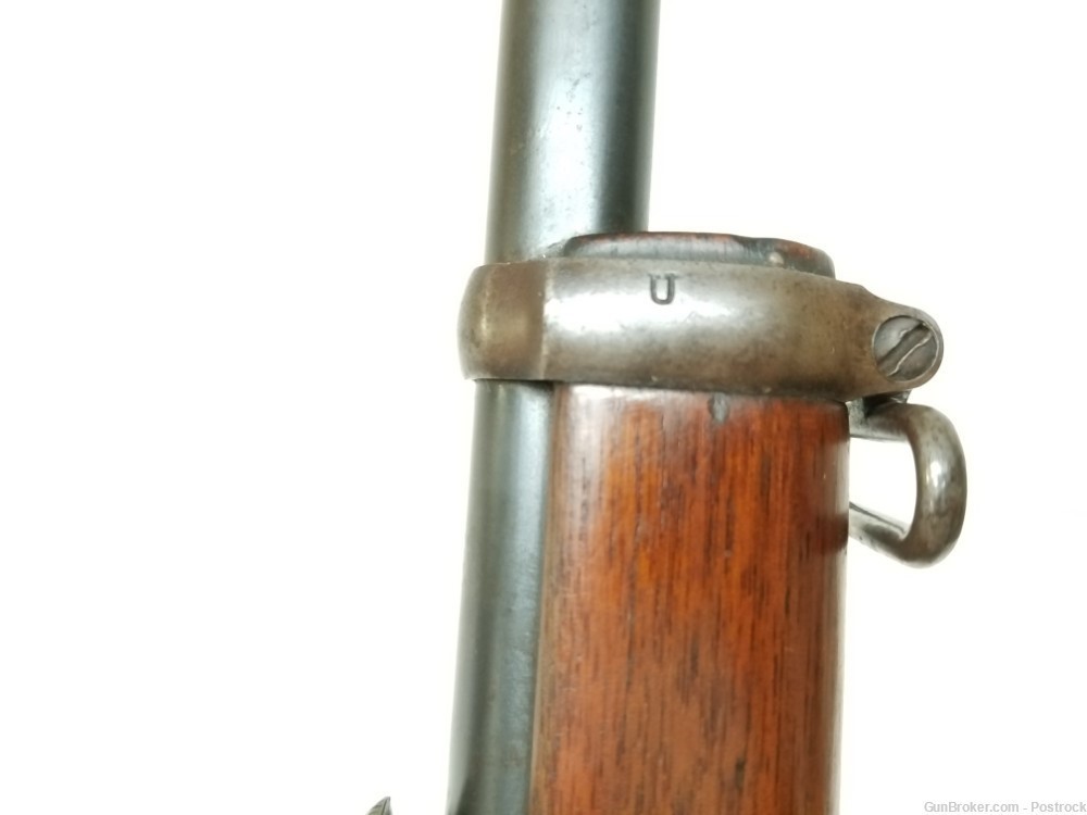 US Springfield Armory Krag Jorgensen model 1898 30-40 Sporterized Rifle-img-29