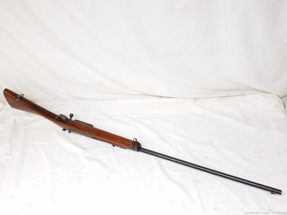 US Springfield Armory Krag Jorgensen model 1898 30-40 Sporterized Rifle-img-21