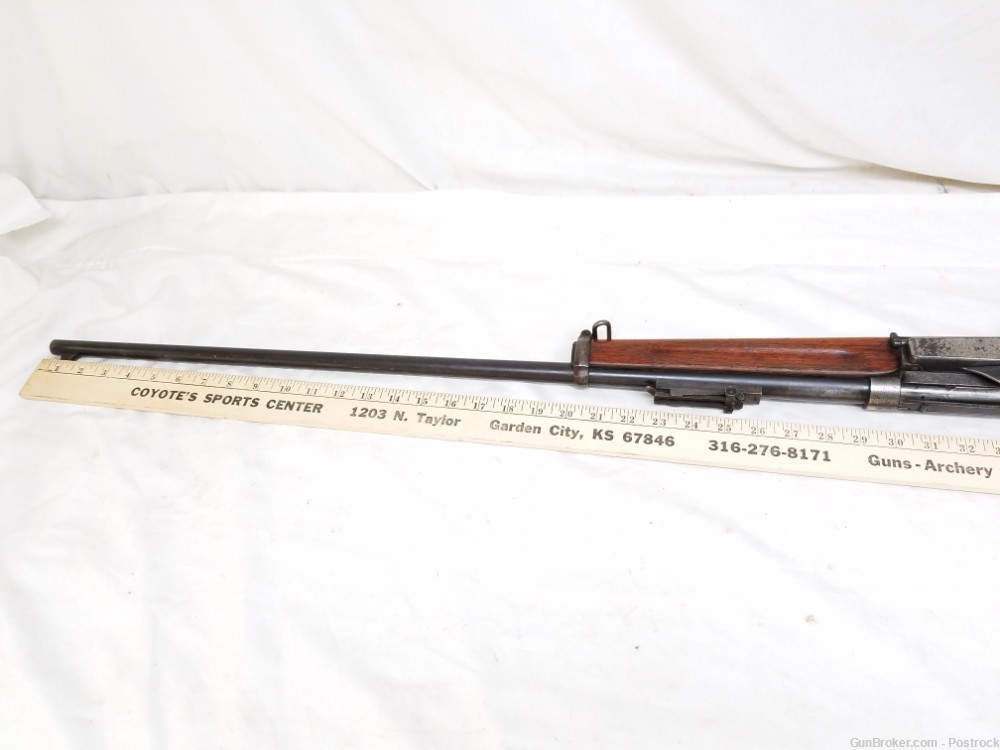 US Springfield Armory Krag Jorgensen model 1898 30-40 Sporterized Rifle-img-28