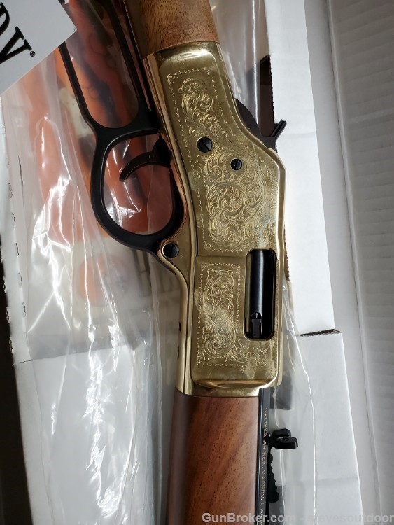 Henry Big Boy Deluxe Engraved 4th Edition Lever Rifle 44 Magnum- NEW-img-2