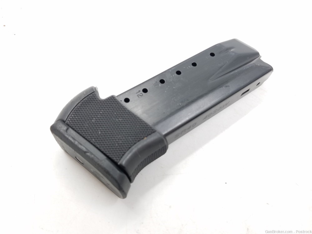 One Ruger SR40 15rd 40S&W Pistol Magazine w/ Grip Extension-img-2