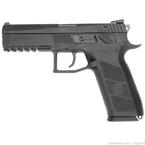 CZ P-09 Full Size 9mm Luger 4.5in BBL 19+1 91620 Black P 09 9x19 DA/SA P09-img-0
