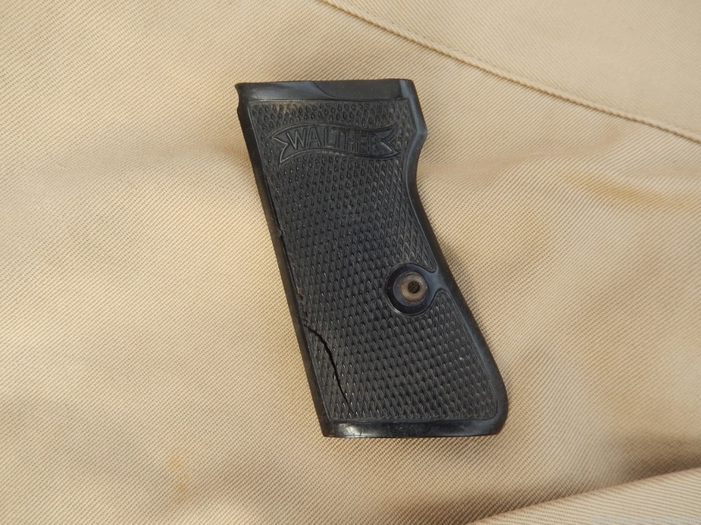 WWII WW2 WALTHER PP GRIPS. FACTORY ORIGINAL  -img-4