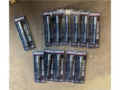 Lot of 12 Armaspec Stealth Recoil Spring 