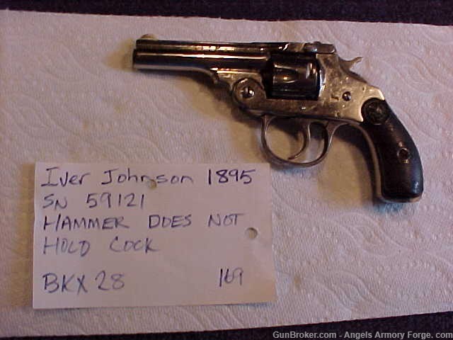 Book # X28 - 1895 Iver Johnson 32 Caliber Top Break-img-0