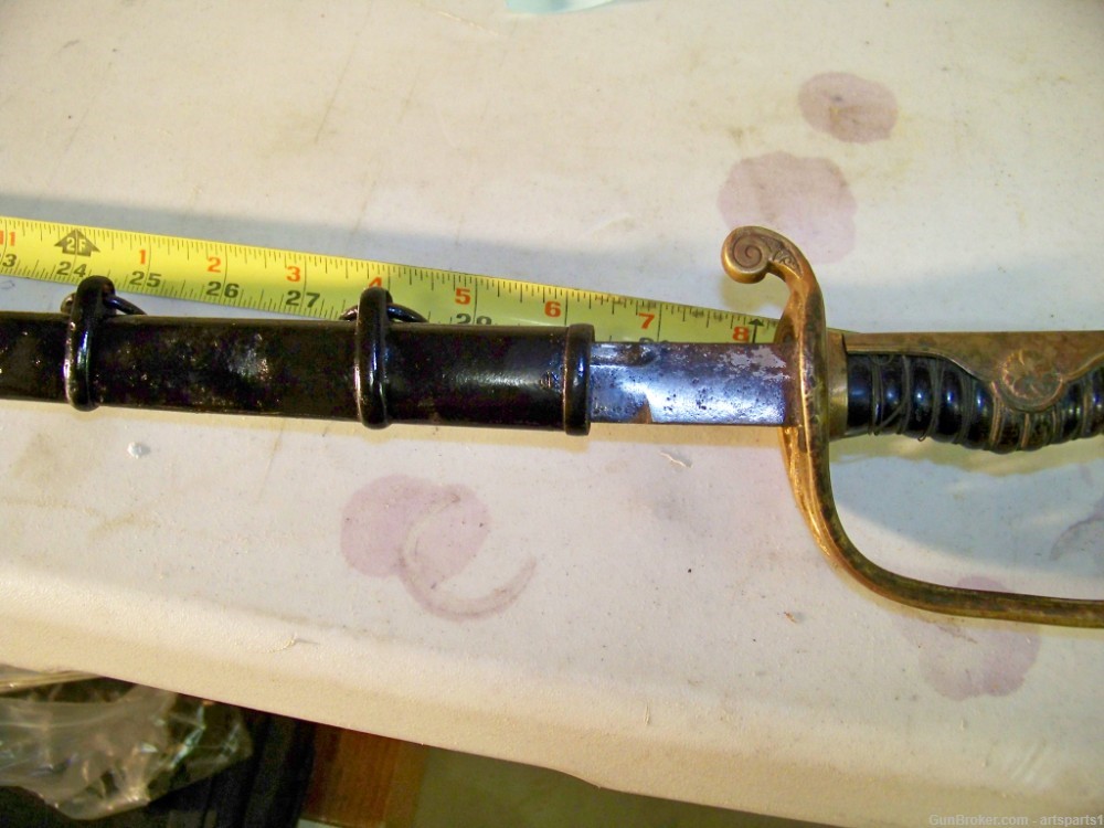 WWII/2 Japanese Army/Police dress sword with scabbard.-img-13