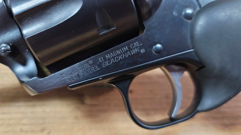 Ruger New Model Blackhawk .41 Magnum Revolver rubber grips-img-19