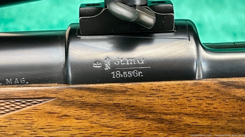 Highend Mauser 98, Custom Barrel & GOUDY AAA+ STOCK, .338 Win. mag  -img-8