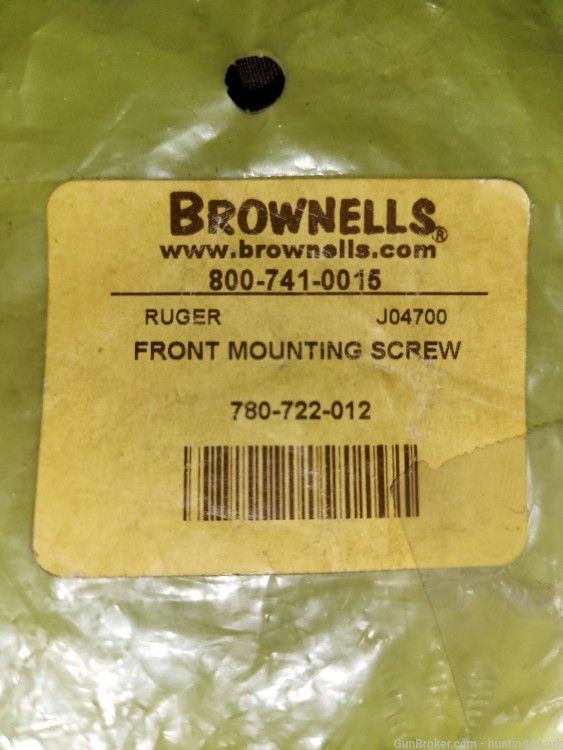 Brownells Ruger Front mounting screw J04700-img-1