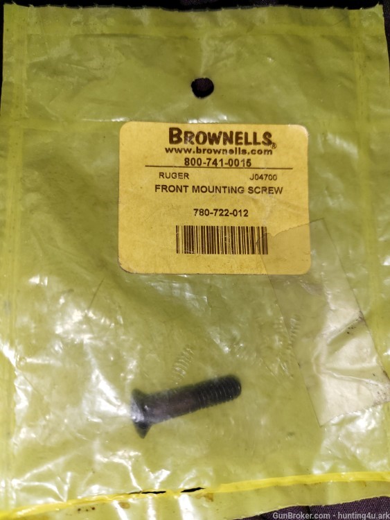 Brownells Ruger Front mounting screw J04700-img-0