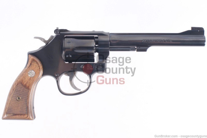 Smith & Wesson Model 17 Masterpiece 6" .22LR-img-13