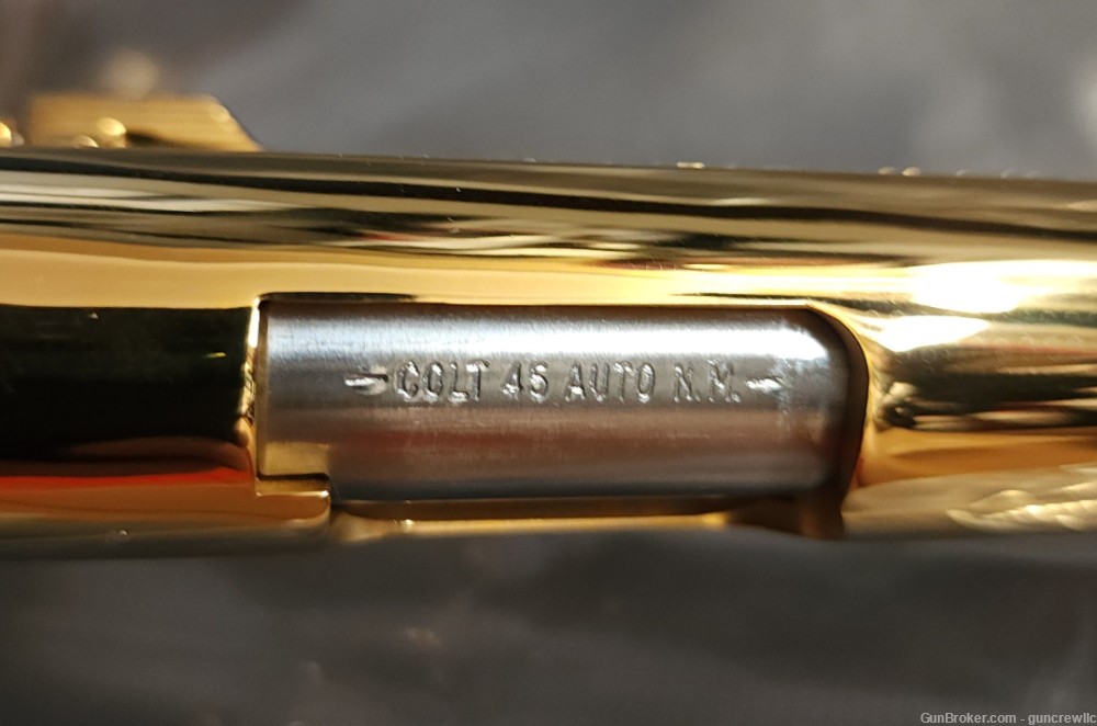 Seattle Engraving Colt 1911 Govt Italian Renaissance 24K Gold 45ACP Layaway-img-19