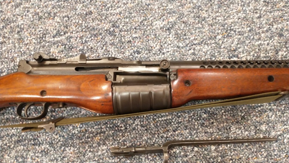M1941 Johnson Rifle World War II Very Nice Clean Complete Original Bayonet!-img-18