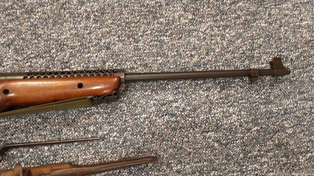 M1941 Johnson Rifle World War II Very Nice Clean Complete Original Bayonet!-img-4