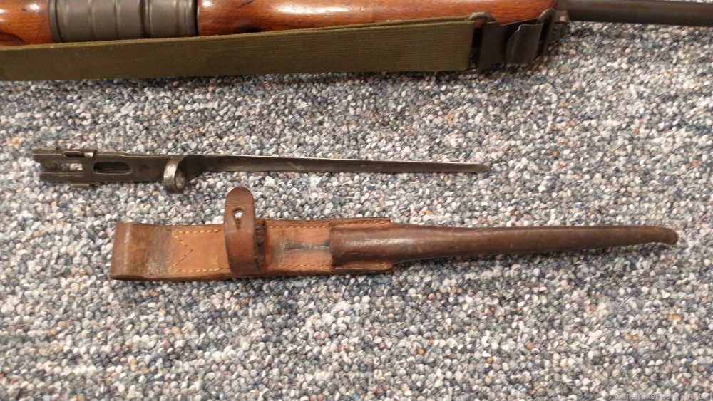 M1941 Johnson Rifle World War II Very Nice Clean Complete Original Bayonet!-img-12