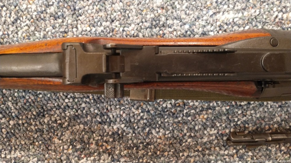 M1941 Johnson Rifle World War II Very Nice Clean Complete Original Bayonet!-img-9