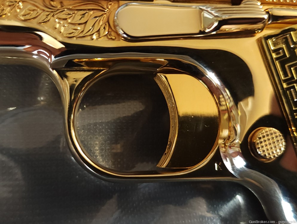 Seattle Engraving Colt 1911 Govt Italian Renaissance 24K Gold 45ACP Layaway-img-9