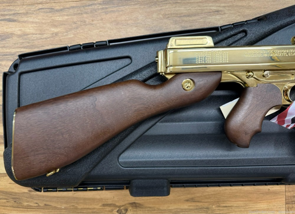 Auto Ordnance Thompson 1927A-1 Gold Plated (NO RESERVE)-img-2