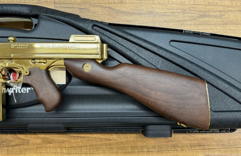 Auto Ordnance Thompson 1927A-1 Gold Plated (NO RESERVE)-img-7