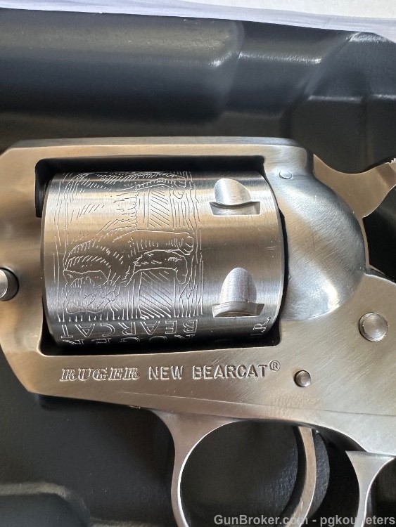 STAINLESS RUGER NEW BEARCAT SINGLE ACTION REVOLVER .22LR-img-2