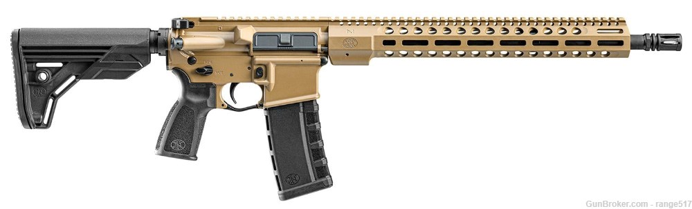 Fn Herstal FN15 TAC3 Carbine 5.56x45mm 16in BBL 30+1 36-100642 FDE AR15 556-img-0