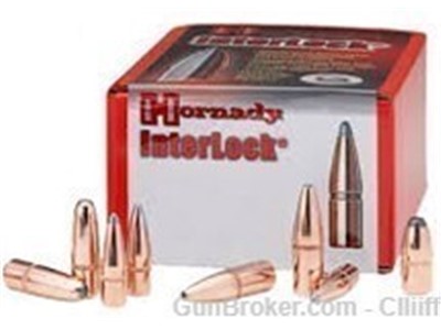 Hornady .411" 300gr Soft Point Interlock Bullets - 405 Win (100)-----F