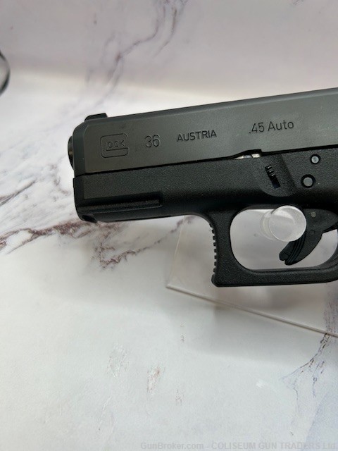 Glock 36 45ACP Used W/ Night Sights-img-2
