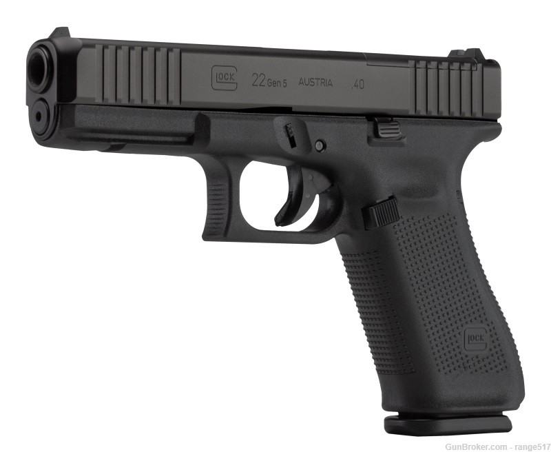 Glock 22 Gen 5 Modular Optic System 40 SW 4in BBL 15+1 PA225S203MOS G22 MOS-img-0