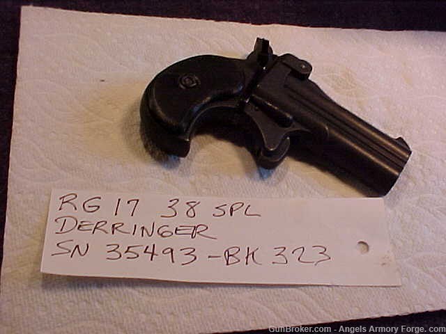 BK# 323  RG Model 17 - 38 Special Derringer-img-1