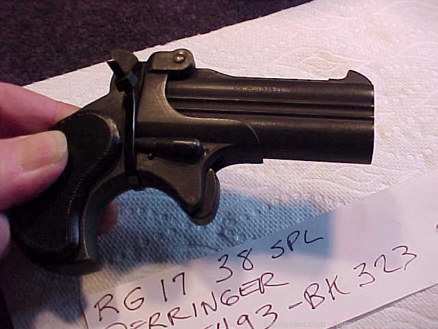 BK# 323  RG Model 17 - 38 Special Derringer-img-2