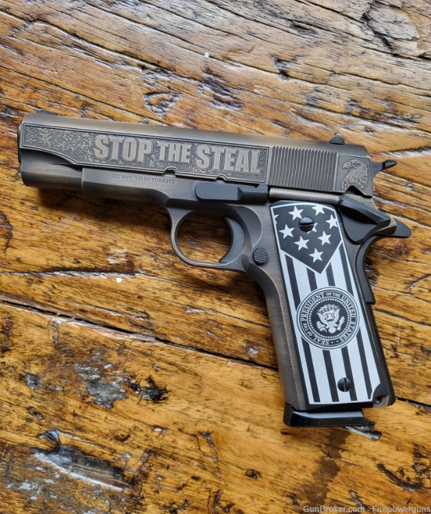 1911 A1 Tanker 45 Trump 2020 Stop the Steal special edition-img-1