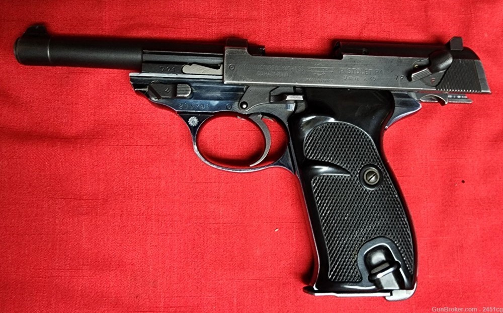 Manurhin P1 (Walther P38 Copy, French made) -img-11
