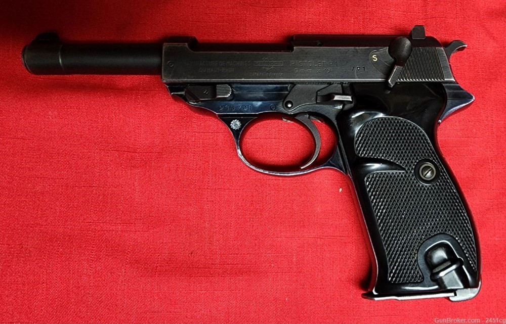 Manurhin P1 (Walther P38 Copy, French made) -img-0