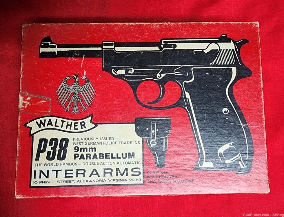 Manurhin P1 (Walther P38 Copy, French made) -img-20