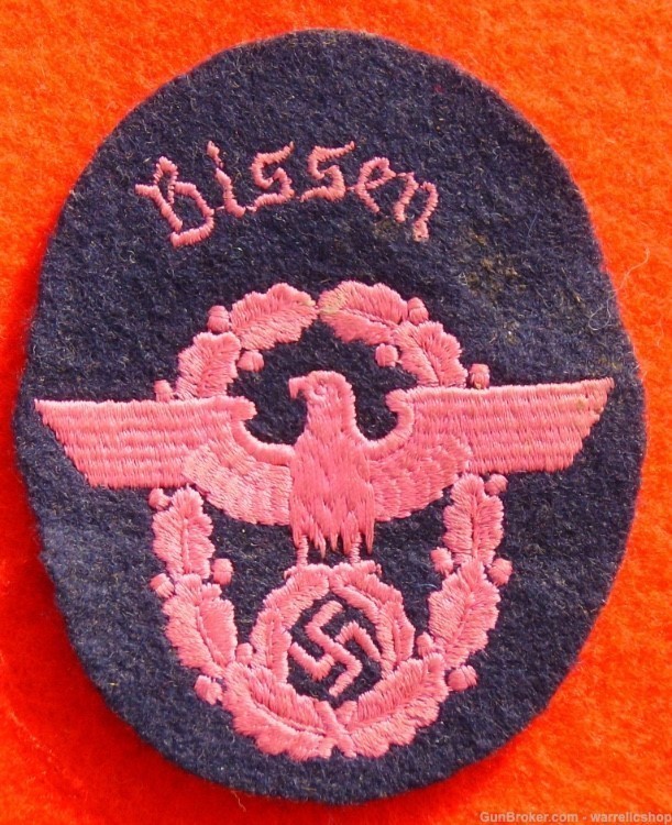 WW2 German Fire Police Patch-img-0