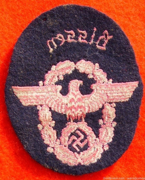 WW2 German Fire Police Patch-img-1