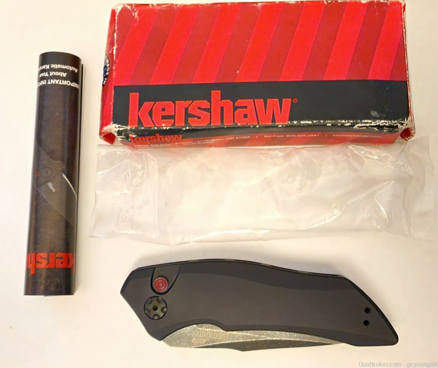 New Kershaw 7100 KAI Launch 1 Auto folder. USA made.-img-6
