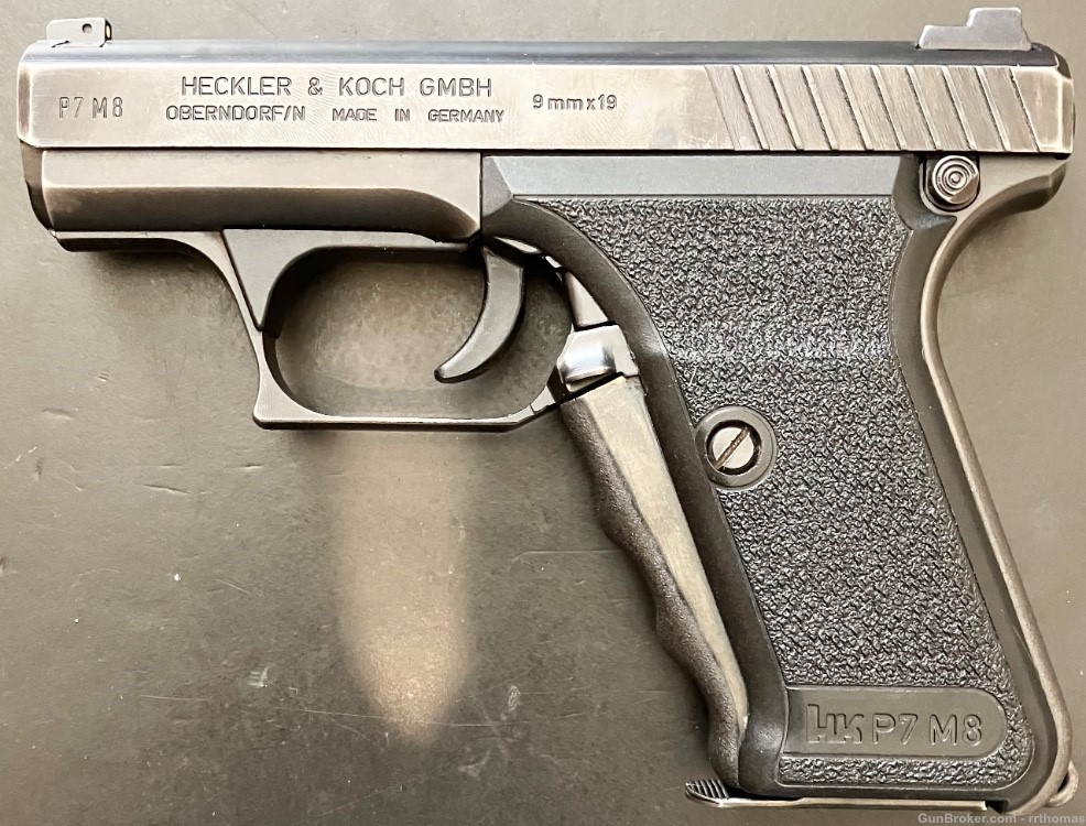 Heckler & Koch GMBH H&K MODEL P7 M8 Squeeze Cocker  9mm 4” - KU-img-3