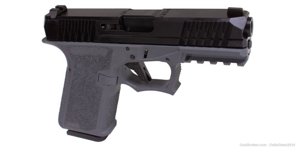 Polymer80 PFC9 9mm Complete Handgun - Grey - 15 Round Magazine-img-1