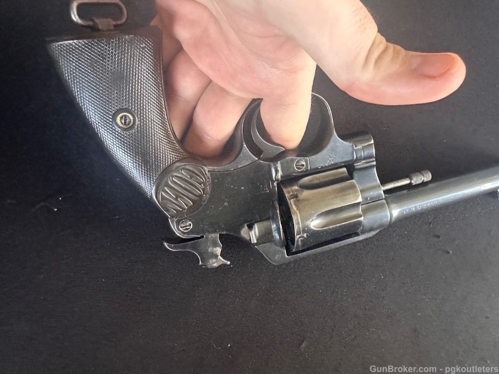 2nd year Double Action Colt U.S. Model of 1917 Revolver .45ACP 5 1/2"-img-15