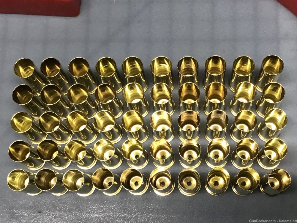 200 RP 44 Rem Mag Brass Remington Magnum Deprimed Pin Polished-img-4