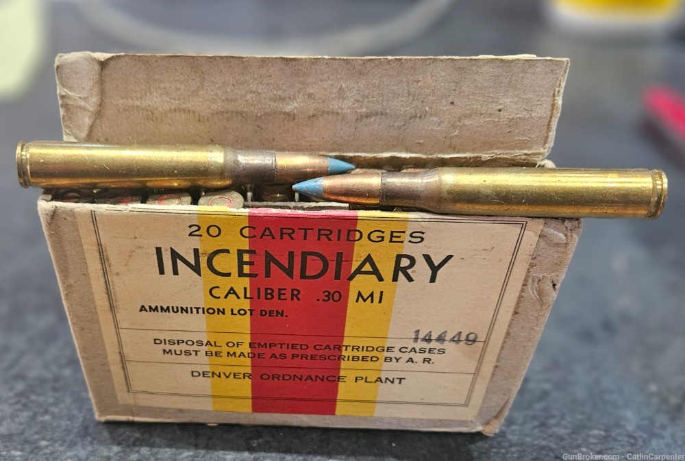 WWII USGI .30-06 Ammunition - AP, Incendiary, and Ball-img-4