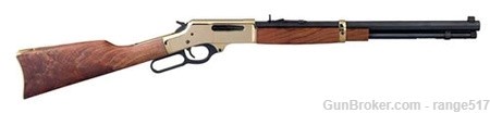 Henry Repeating Arms Co Lever Action 30-30 Win 20in BBL 5+1 H009B Brass Wd-img-0