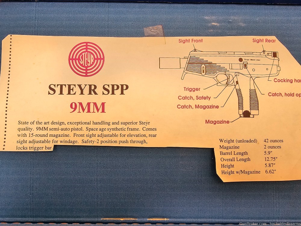 Steyr Mannlicher SPP 9m, Great Condition!-img-8