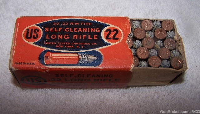 USCCo. Self-Cleaning 22 LR Copper Cased CTGS.-img-0