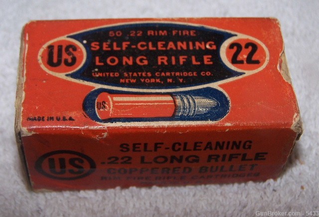 USCCo. Self-Cleaning 22 LR Copper Cased CTGS.-img-1