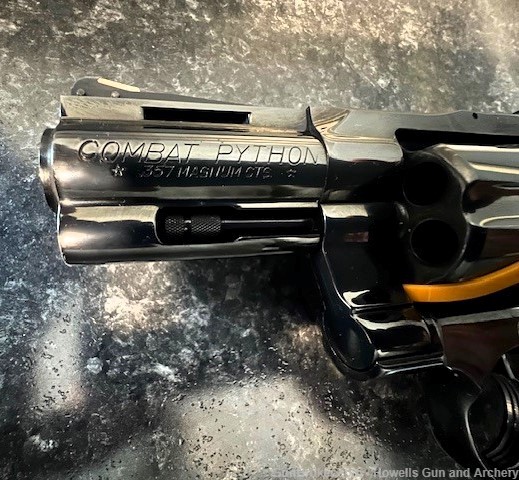 Colt Python 3" "Combat Magnum" .357, BLUED "HOLY GRAIL" -img-2
