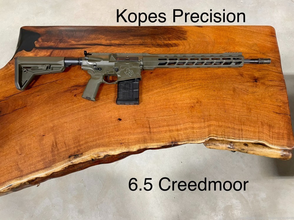 Spring Sale! Kopes Precision 6.5 Creedmoor AR-10 Rifle Olive Drab Green ODG-img-0