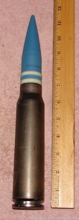 30MM X 173 Gau Experimental Early Projectile Round...INERT-img-2
