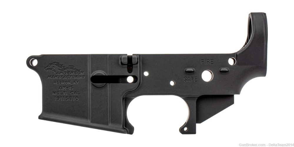 Anderson Manufacturing AR15 Stripped AM15 Lower Receiver - 7075-T6 Aluminum-img-0